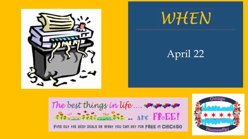 FREE Shredding of Confidential&nbsp;Documents!