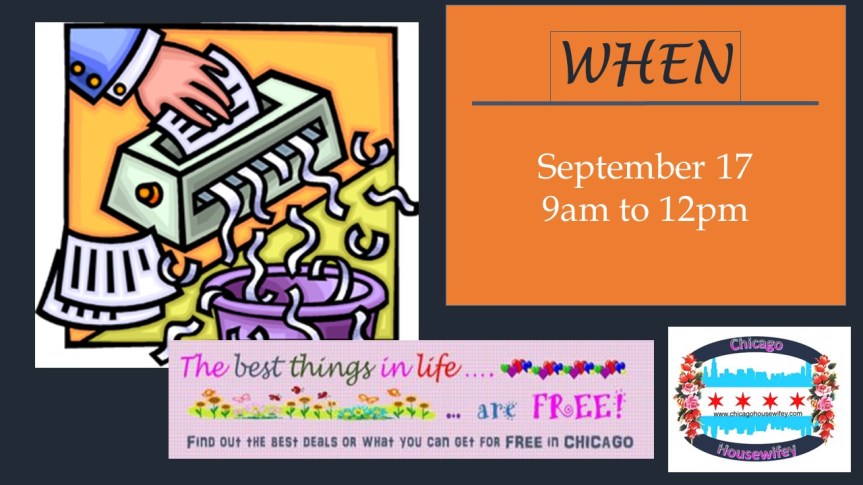 FREE Shredding of Confidential&nbsp;Documents!